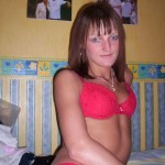 Sexy Fotos einer Teenagerin