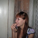 Ukrainerin zeigt ihre leckere Spalte