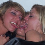Three Young Girls Naked Kissing